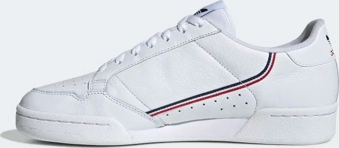 adidas Continental 80 cloud white/collegiate navy/scarlet