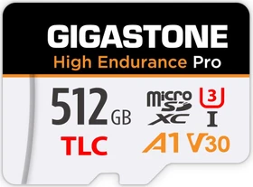Gigastone High Endurance Pro MAX R160/W130 512GB Kit, UHS-I U3, A2, Class 10