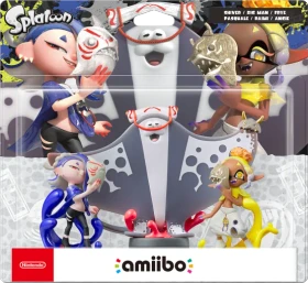 Nintendo amiibo Figuren Splatoon 3er-Pack Collection Mako, Mantaro & Muri (Switch/WiiU/3DS)
