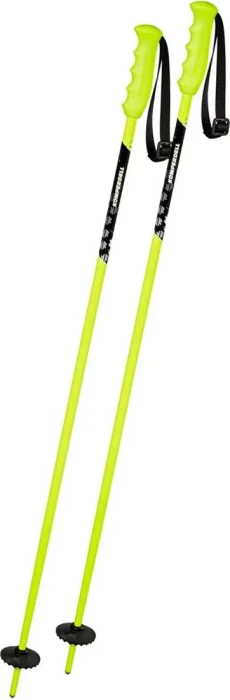 Komperdell Bright Yellow Alpin Skistock (Junior) (Modell 2019/2020)