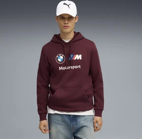 Puma BMW M Motorsport Fleece Hoodie ruby shimmer (Herren)