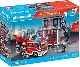 playmobil Action Heroes Feuerwehr-Megaset