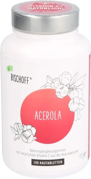 Bischoff Acerola Kautabletten, 100 Stück