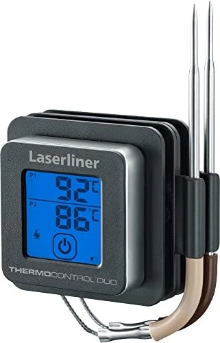 Laserliner ThermoControl Duo Grill-Thermometer digital, inkl. 2x Sensor