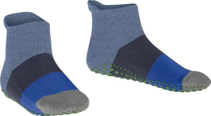 Falke Colour Block Socken blau mel. (Junior)