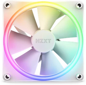 NZXT F Series F120 RGB DUO, Matte White, weiß, 120mm