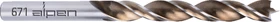 Alpen Timber Twist Holzspiralbohrer, 6x57x93mm, 1 Stück