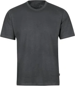 trigema Deluxe Baumwolle T-Shirt kurzarm anthrazit/melange (Herren)