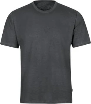 trigema Deluxe Baumwolle T-Shirt kurzarm anthrazit/melange (Herren)