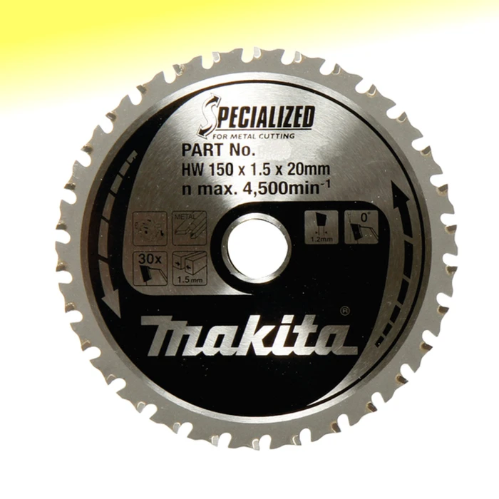 Makita Specialized Kreissägeblatt 60Z, 150x1.1x20mm, 1 Stück