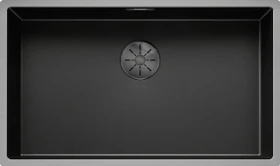 Blanco Claron 700-U InFino Unterbau Becken mittig dark steel