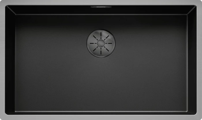Blanco Claron 700-U InFino Unterbau Becken mittig dark steel