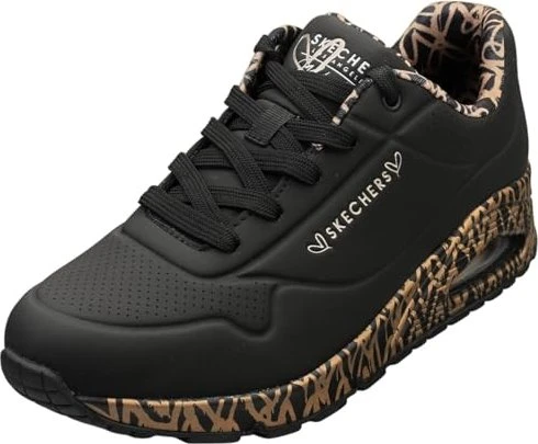 Skechers Uno Loving Love schwarz/roségold (Damen)