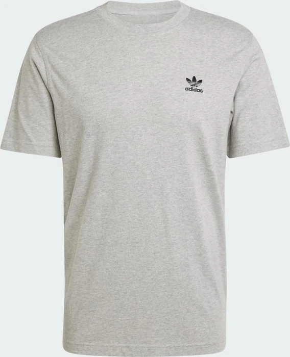 adidas Trefoil Essentials T-Shirt kurzarm medium grey heather (Herren)