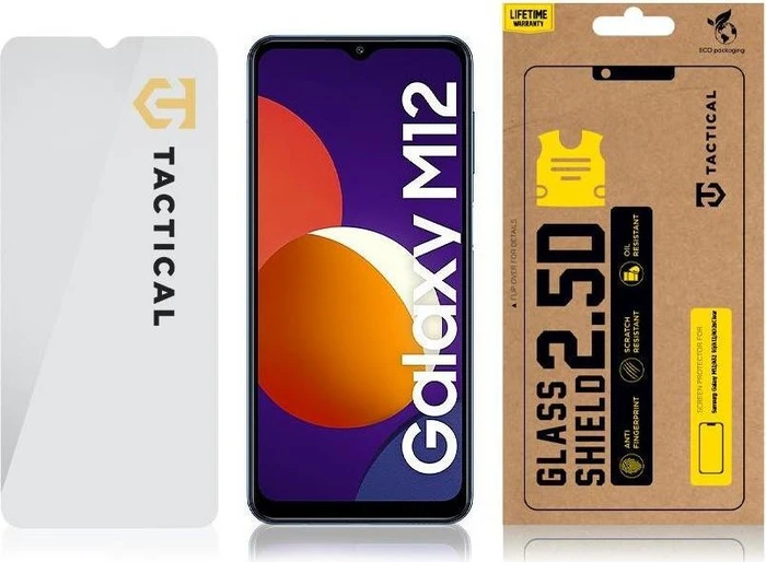 Tactical Glass Shield 2.5D für Samsung Galaxy A32 5G transparent