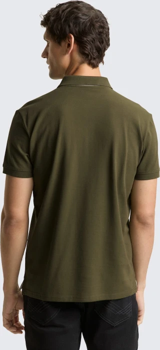 Tom Tailor Piqué Poloshirt kurzarm deep forest green (Herren)