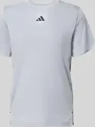 adidas D4T Primelift 3-Streifen Funktionsshirt kurzarm halo silver (Herren)