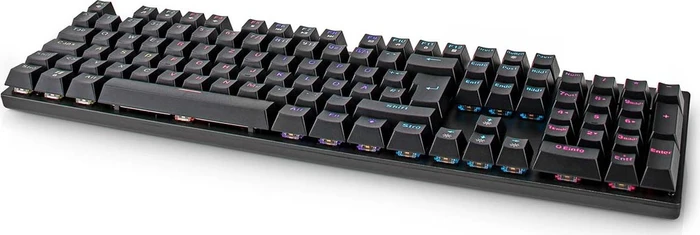 Nedis Wired Gaming Keyboard, schwarz, LEDs RGB, USB, DE