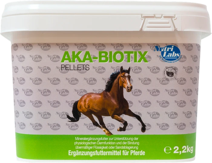 NutriLabs Aka-Biotix Pellets für Pferde, 2.20kg