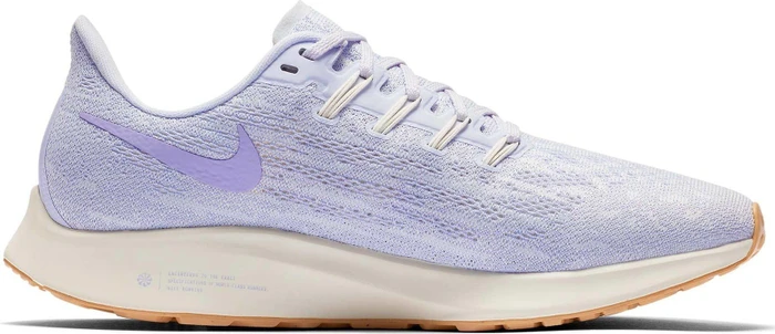 Nike Air Zoom Pegasus 36 platinum tint/pale ivory/celestial gold/purple agate (Damen)