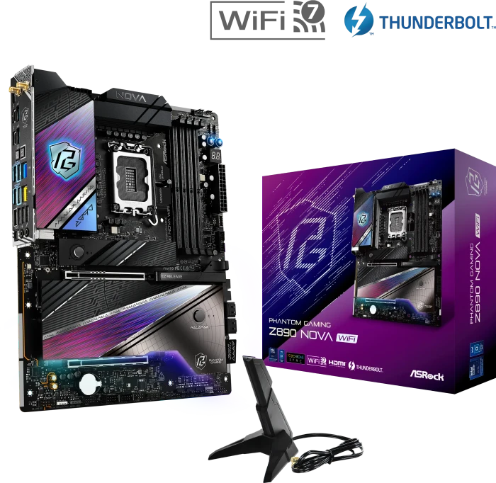 ASRock Phantom Gaming Z890 Nova WiFi (Intel 1851)