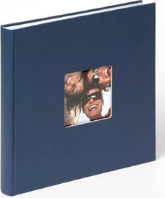 Walther Design Buch Fotoalbum Fun 25x26 dunkelblau