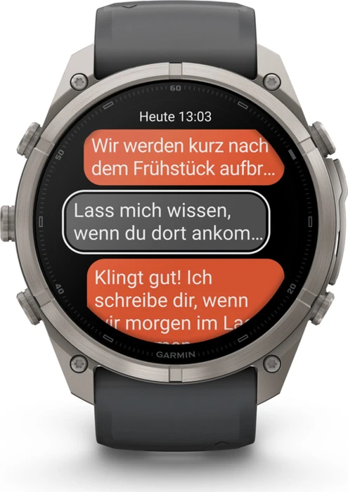 Garmin Fenix 9 Pro inReach 51mm titanium/graphite-black