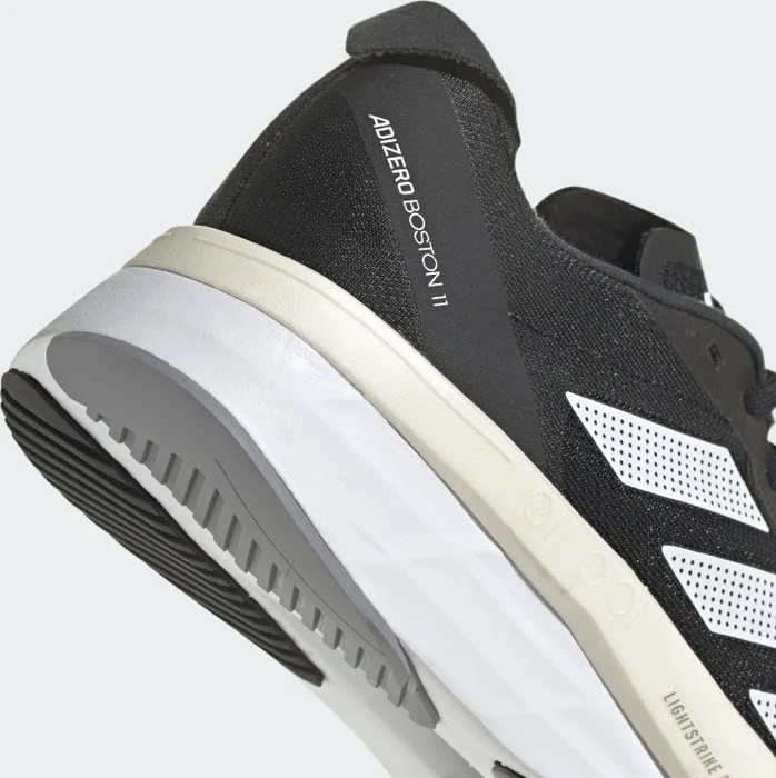 adidas Adizero Boston 11 core black/cloud white/grey three (Damen)