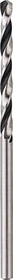 Bosch Professional Metall HSS Metallspiralbohrer, 2.6x30x57mm, 2 Stück