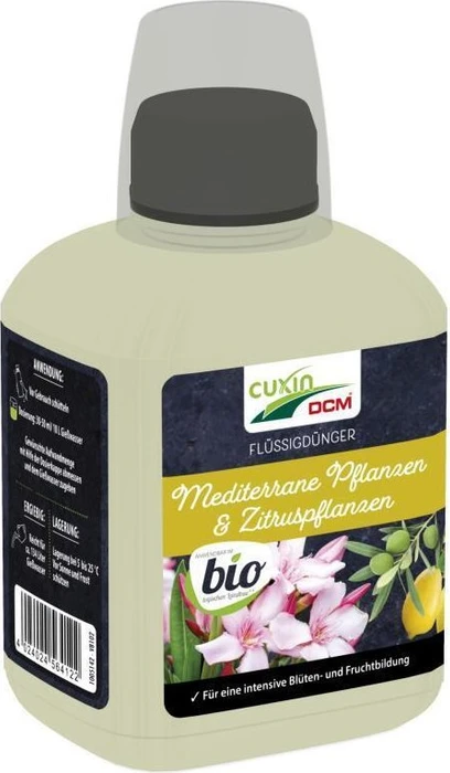 Cuxin DCM Flüssigdünger Mediterrane Pflanzen & Zitruspflanzen Bio, 400ml