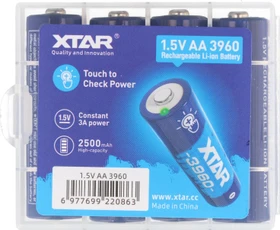 Xtar Rechargeable Mignon AA Li-Ion 2500mAh, 4er-Pack