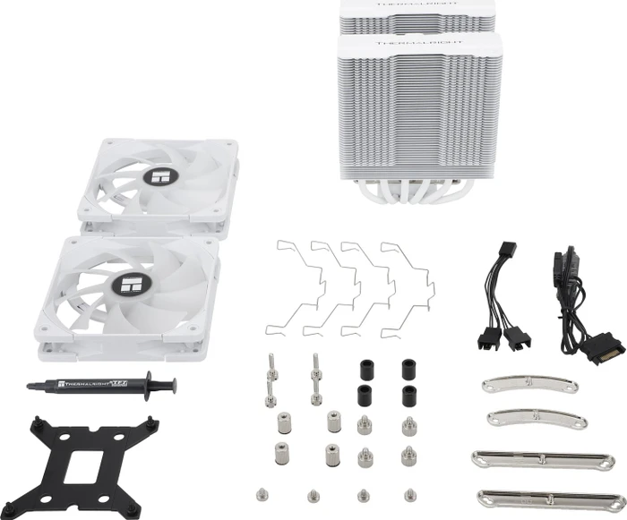 Thermalright Peerless Assassin 120 White ARGB, weiß