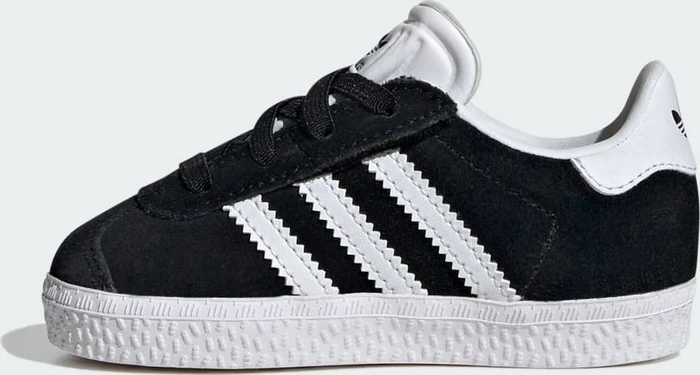 adidas Gazelle Comfort Closure Elastic Laces core black/cloud white (Junior)