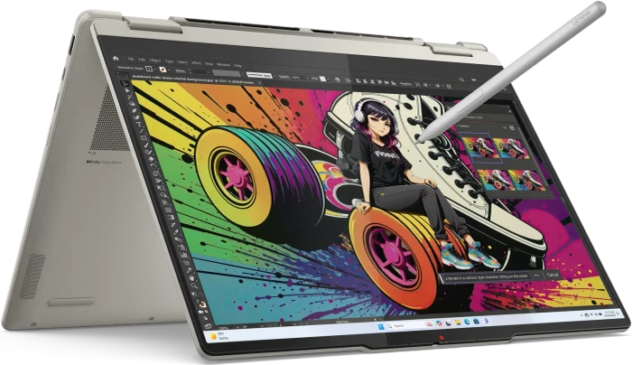 Lenovo Yoga 7 2-in1 14AKP10, Seashell, Ryzen AI 7 350, 16GB RAM, 1TB SSD, DE