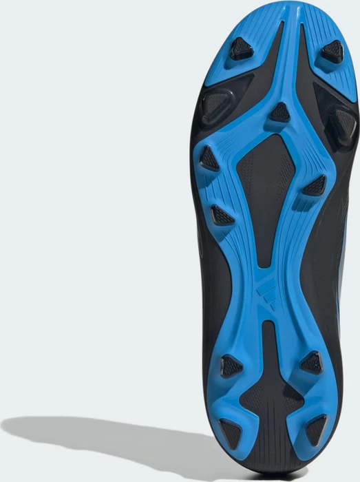 adidas F50 Hyperfast Club FG/MG core black/lucid ray blue (Junior)