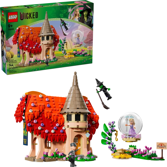 LEGO Wicked - Glinda und Elphaba im Munchkinland