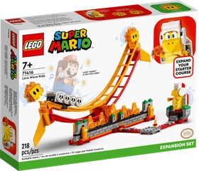 LEGO Super Mario - Lavawelle-Fahrgeschäft - Erweiterungsset