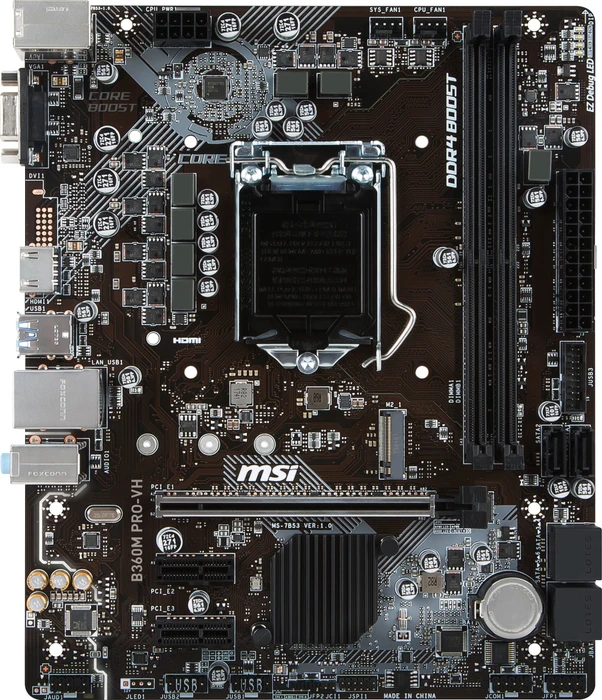 MSI B360M Pro-VH (Intel 1151 v2)