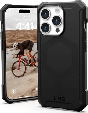 UAG Essential Armor Case with MagSafe für Apple iPhone 15 Pro schwarz