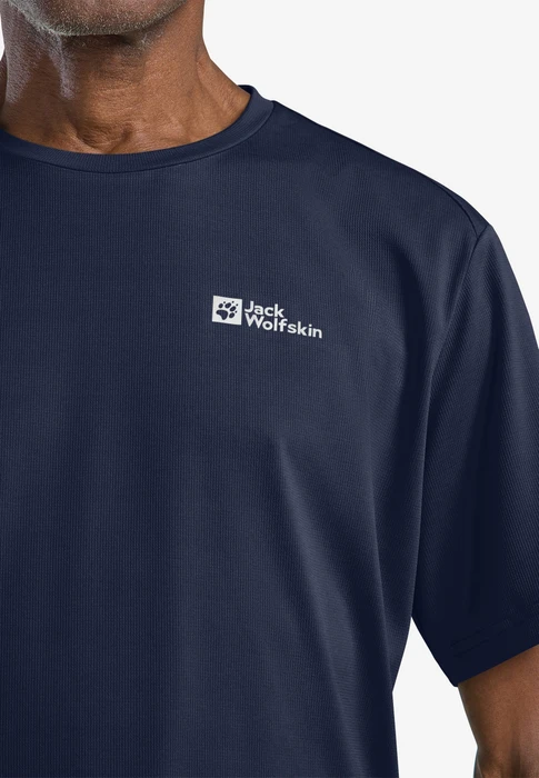 Jack Wolfskin Delgami Funktionsshirt kurzarm night blue (Herren)