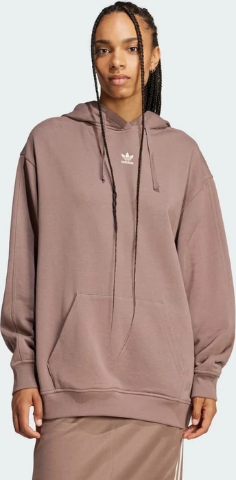 adidas Essentials Loose French Terry Hoodie trace brown (Damen)