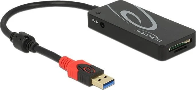 DeLOCK Dual-Slot-Cardreader, USB-A 3.0 [Stecker]