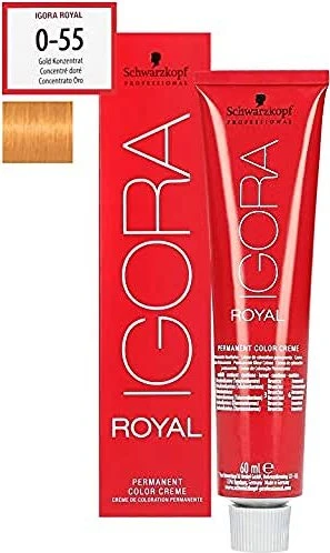 Schwarzkopf Igora Royal Haarfarbe 0/55 gold Konzentrat