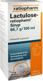 Lactulose-ratiopharm Sirup, 1l