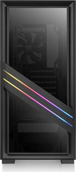 Thermaltake Versa T35 TG RGB, schwarz, Glasfenster