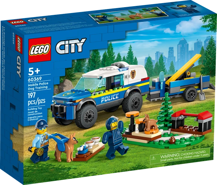 LEGO City - Mobiles Polizeihunde-Training
