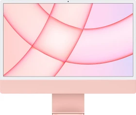 Apple iMac 24", Rosé, M1 - 8 Core CPU / 8 Core GPU, 8GB RAM, 256GB SSD, 1Gb LAN [2021]