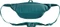 Tatonka Funny Bag M Bauchtasche teal green Vorschaubild