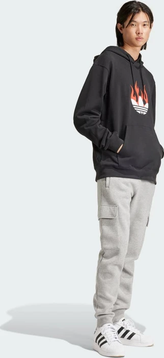 adidas Flames Logo Hoodie schwarz (Herren)