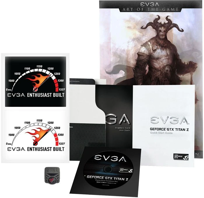 EVGA GeForce GTX Titan Z, 2x 6GB GDDR5, 2x DVI, HDMI, DP